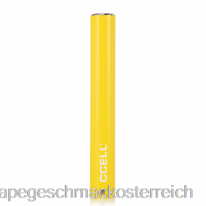 Ccell M3 Plus Verdampferbatterie Mattgelber Vape-Geschmack